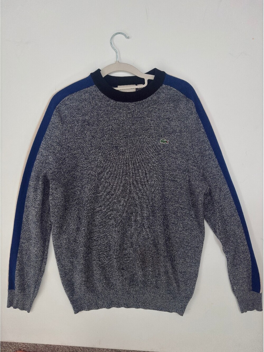 Lacoste gray blue sweater